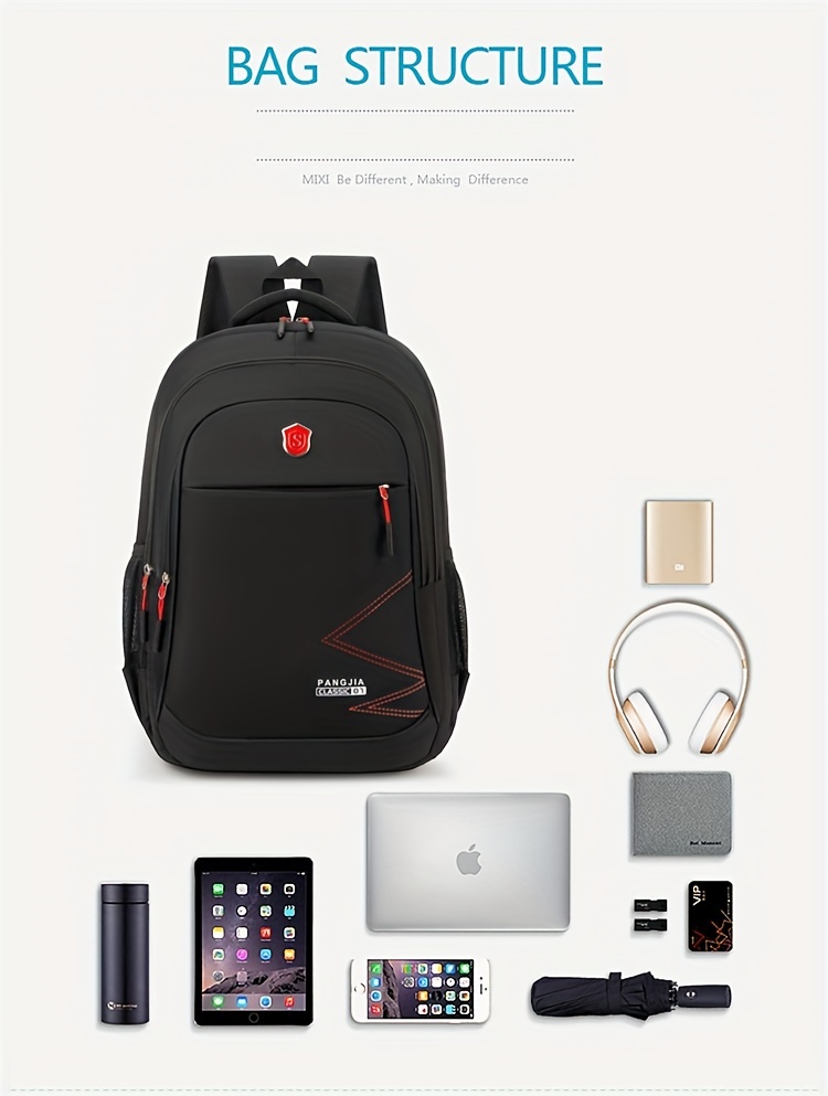 backpacks male and female backpacks leisure travel computer backpacks high school junior high school students backpacks details 2