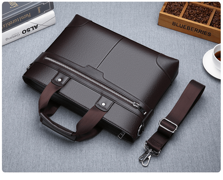 mens bag briefcase europe and america mens business commuting handbag single shoulder crossbody bag cross style computer bag details 10