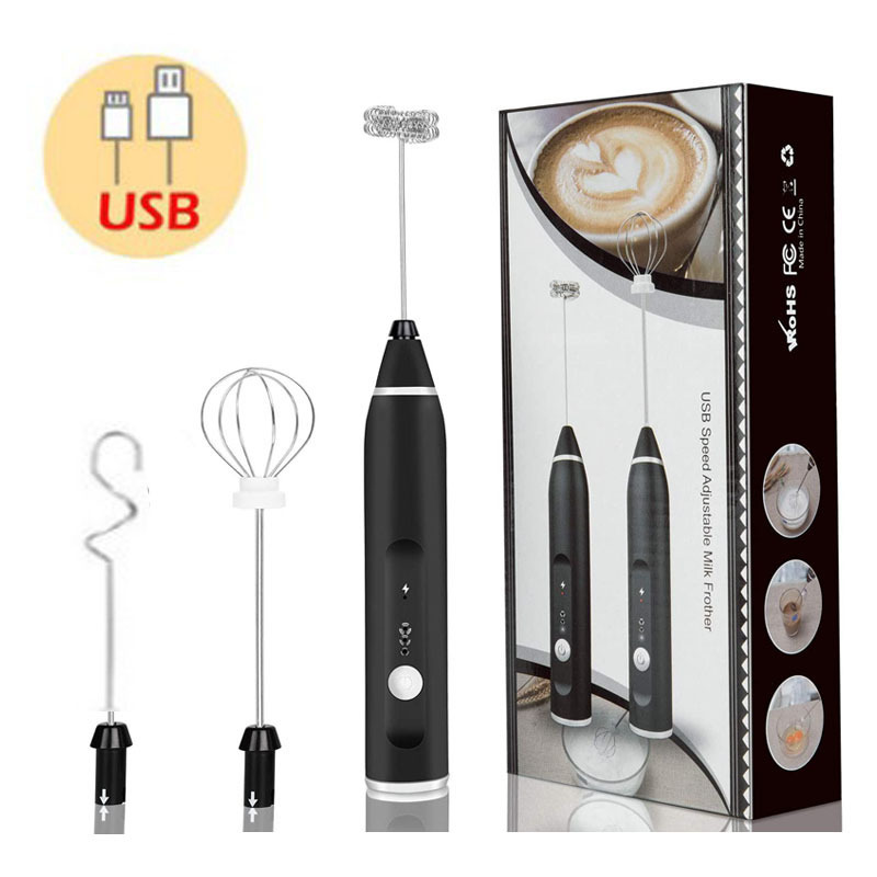 wireless electric milk-wireless electric milk frother with usb charging handheld mini blender for coffee cappuccino and cream portable whisk mixer with fast foam technology details 1