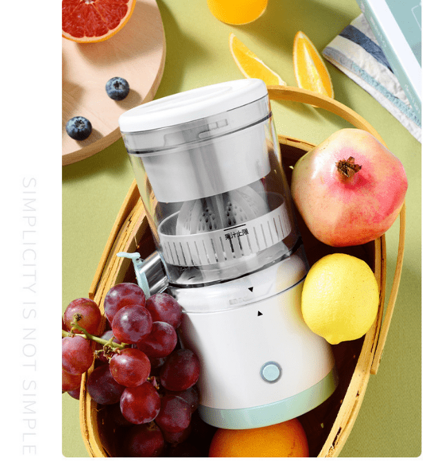 rechargeable electric juicer convenient orange squeezer wireless small juice machine perfect for fruit cooking details 1