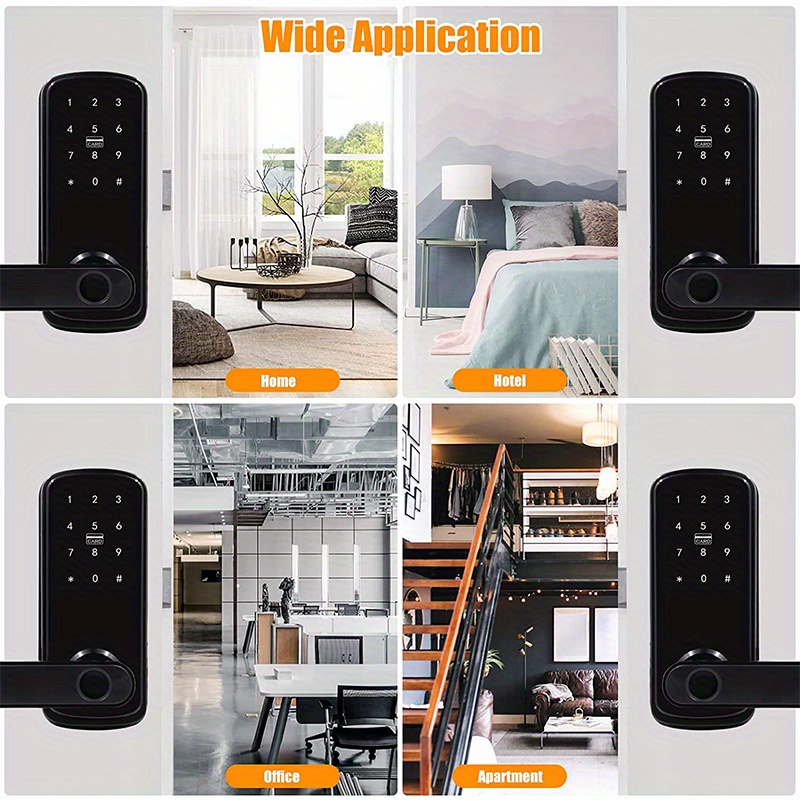 keyless entry door lock keypad door lock keyless door lock fingerprint door lock biometric door lock keypad entry door lock passcode code door lock digital smart door lock smart lock details 5